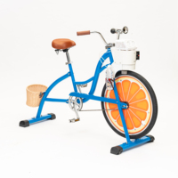 Bicicleta de Ejercicio EXI con Pedales, Generador de Burbujas y Función de Equilibrio, Ajustable y Segura, de Aleación de Aluminio, Fácil de Usar para Entretenimiento