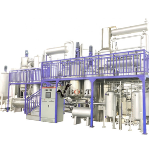 ماكينات تكرير زيت الديزل 5ton زيت المحرك المحول إلى محطة التقطير بالديزل - Product Image 4