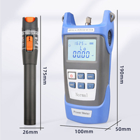 Kit d'outils de Fiber optique 2 en 1 FTTH avec compteur de puissance optique et localisateur visuel de défauts de 10MW utilisez un stylo de Test de Fiber optique Ftth