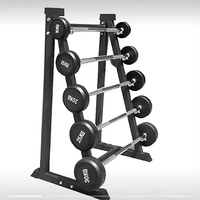 Barre de musculation en TPU / Équipement de gym commercial / Barre de dips pour triceps / Barre d'haltères