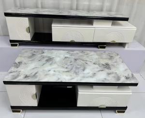 Juego de Mesa de <span class=keywords><strong>Centro</strong></span> Cuadrada de Madera para Sala de Estar, Diseño Moderno de Fábrica, Mesa de Café para el Hogar - Product Image 6