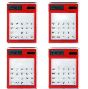 เครื่องคิดเลขพลังงานแสงอาทิตย์แบบใส/เครื่องคิดเลขพิมพ์โลโก้ตามสั่ง - Product Image 6