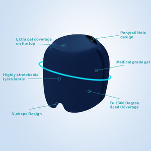 Vente en gros pas cher réutilisable Ice <span class=keywords><strong>Gel</strong></span> Pack The Band Maux de tête Chapeau Chaud de haute qualité Soulagement de la migraine Thérapie par le froid Head Wrap - Product Image 3