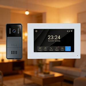 Vidéophone à 2 fils avec transfert d'appel entre moniteurs, connexion fiable par câble 4 fils <span class=keywords><strong>pour</strong></span> communautés résidentielles - Product Image 1