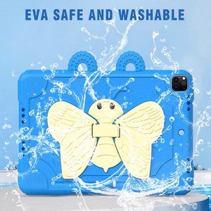 <span class=keywords><strong>Custodia</strong></span> posteriore universale in silicone HGD EVA a forma di farfalla per tablet, compatibile con <span class=keywords><strong>Apple</strong></span> <span class=keywords><strong>iPad</strong></span> 10.2 10.5 <span class=keywords><strong>Air</strong></span> 3, con supporto integrato. - Product Image 5