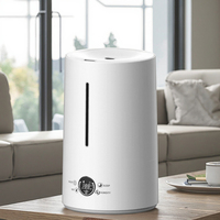 Nouvel appareil ménager 4.2l grands humidificateurs de bureau de remplissage supérieur synchronisation humidificateur d'air à ultrasons pour chambre bébés maison