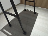 Bureau mobile Tru by Hilton GR-223, mobilier personnalisé pour chambre d'hôtel, table de travail mobile, fabricant d'équipements hôteliers