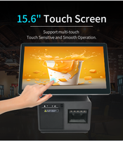 Terminal de Pantalla Táctil Todo en Uno Más Popular, Sistema de Punto de Venta con Software para Sistema de Venta Minorista