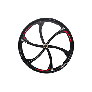 Juego de <span class=keywords><strong>Ruedas</strong></span> Integradas de Aleación de Magnesio para Bicicletas de 20, 24 y <span class=keywords><strong>26</strong></span> Pulgadas <span class=keywords><strong>con</strong></span> Buje de Rodamiento y Freno de Disco para Montaña - Product Image 5