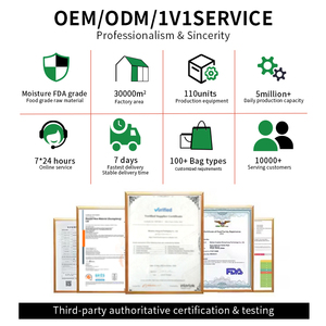 Nhà máy tùy chỉnh logo túi Cà phê đáy phẳng túi cà phê có van và bao bì cà phê - Product Image 3