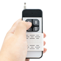Télécommande de porte de garage 433 MHz à 4 boutons, code d'apprentissage 1527, contrôleur sans fil longue portée, émetteur 2CH pour interrupteur Tuya