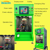 Banc d'essai d'injecteurs Common Rail EPS290 DTS280/EPS280 avec fonction BIP, machine d'étalonnage d'injecteurs diesel, testeur d'injecteurs de carburant