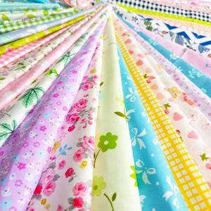 Quilted Floral Pre Cut Cotton Fabric Square Sheets For Handmade <b>Patchwork</b> Craft Projects - Product Image 4