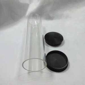 Tube Cylindrique Transparent en Plastique Polycarbonate pour Emballage et Tubes à Monnaie de Bonne Qualité - Product Image 1