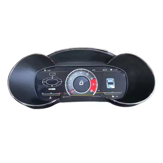 IPS LCD Digital Dashboard Panel with Virtual Instrument Cluster Speedometerfor Audi A3 2014-2020