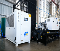 Refroidisseur industriel HERO-TECH 10HP 30KW avec évaporateur en acier inoxydable SS304, contrôle précis de la température pour machine d'injection plastique