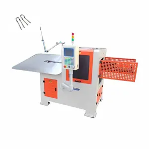 Автоматический 4-осевой серводвигатель 2 мм-8 мм, 3D-гибочная машина для проволоки с ЧПУ