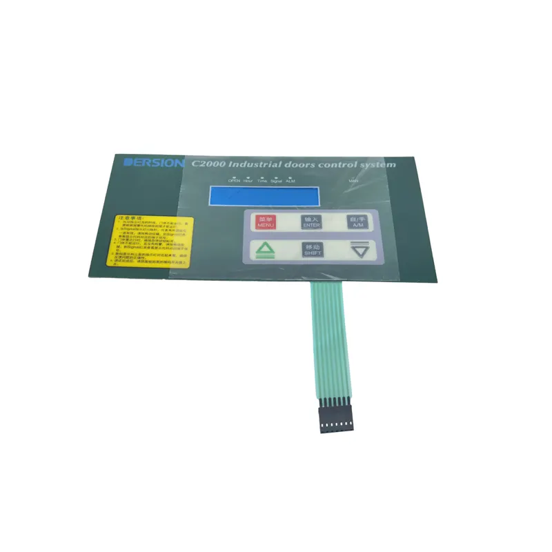 Hot Sale ODM OEM PET PC PVC customized Electronic Scale panel sticker membrane keypad switch