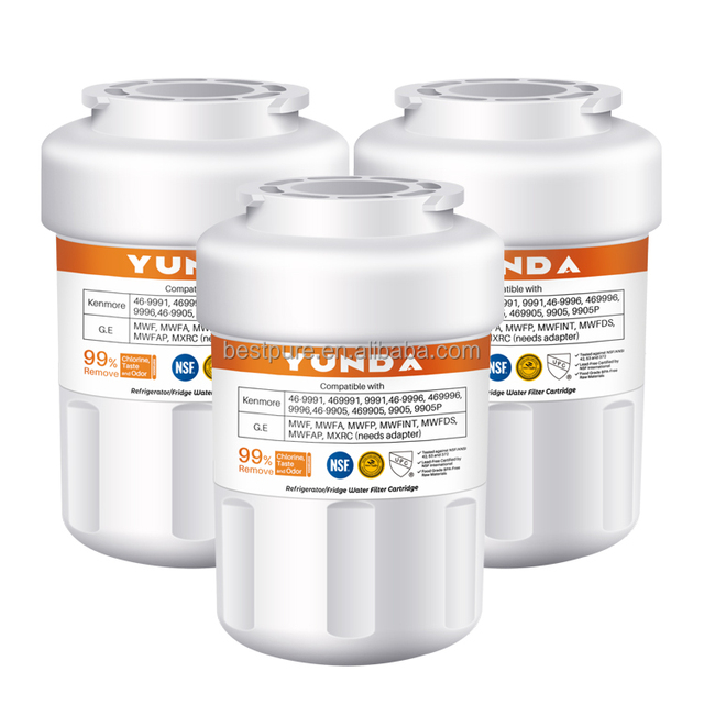 BESTPURE NSF 53 Certificate Six-Month Filter Life Light MWF Fridge Filter for Refrigerator Water Filter