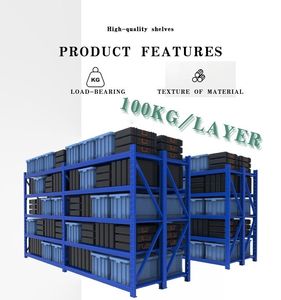 Kệ nhẹ có thể điều chỉnh nhiều lớp với khả năng chịu tải 100kg để sử dụng trong kho - Product Image 4