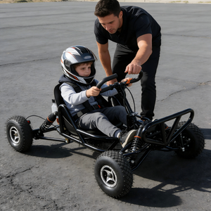 Kart à <span class=keywords><strong>essence</strong></span> 90cc 212cc tout-terrain avec une vitesse maximale de 30 à 70 kilomètres par heure, adapté aux enfants et aux adultes - Product Image 1