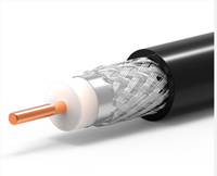 Câbles de communication tressés à âme solide Câble de communication RG6 RG58 RG59 RG174 RG316 RG213 RG402 Câble coaxial TV Télévision