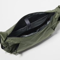 Sac à bandoulière utilitaire pour usage quotidien, sac bandoulière en nylon Ripstop résistant à l'eau, multi-compartiments, couleur personnalisée