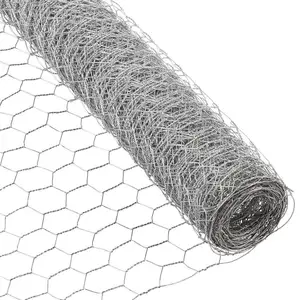 hexagonal wire mesh/ chicken wire / PVC coated chicken fence gabion box