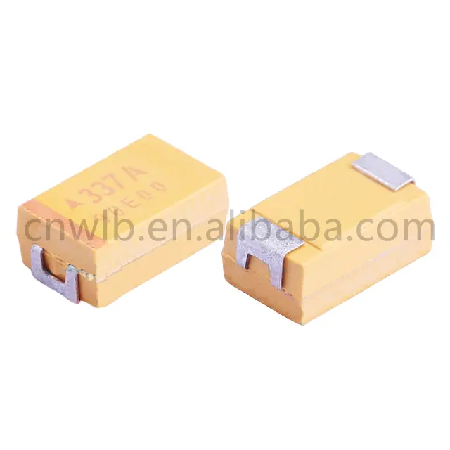 Kyocera componenti elettronici chip condensatore al tantalio TAJD337M010RNJ tipo D 2917 condensatori al tantalio smd 330uf 10V 20%