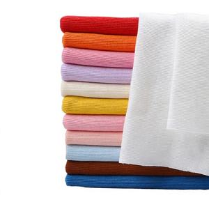 Tejido de punto acanalado 2x2 RTS, 95% algodón, 5% elastano, ecológico, peinado, de alta densidad 360 g/m², 20S, teñido liso, para cuello, puño y dobladillo. - Product Image 4