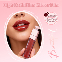 Gloss à lèvres liquide mat hydratant végétalien à marque privée, texture soyeuse légère, application facile, teinte naturelle, illuminateur, longue tenue