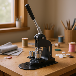 Máquina para Hacer Botones D0100XFPHAV, Cortador Circular Manual de 1 Pulgada para Uso Doméstico, con 500 Piezas - Product Image 2