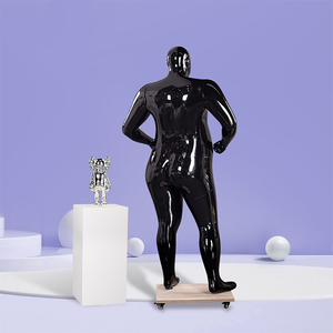 Mannequin personnalisé de grande taille pour femmes, européen et américain, mannequin de grande taille, présentoir complet du corps féminin pour vêtements - Product Image 2