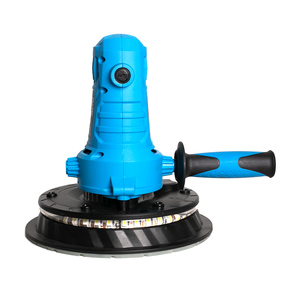 Machine à poncer le plâtre et le mastic FIXTEC 800W, industrielle, automatique, pour plafond et mur, avec sac à poussière LED, FDS08001L - Product Image 3