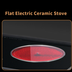 Buhar kavurma kaput ve soba 4 <span class=keywords><strong>in</strong></span> 1 dahili mutfak fırın ayakta ocak yüksek kaliteli elektrikli soba - Product Image 5