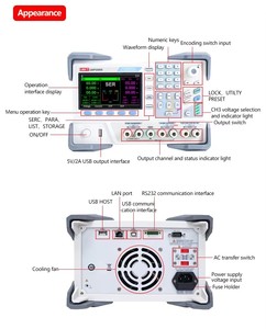 Fuente de Alimentación CC Lineal Programable UNI-T UDP3305S de 348W, 5A, 30V, 3 Canales, Variable, OEM, Garantí<span class=keywords><strong>a</strong></span> de 3 <span class=keywords><strong>A</strong></span>ños - Product Image 6