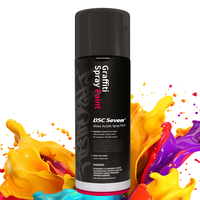 Cat Semprot Aerosol Grafiti Fluoresen Metalik Krom Berwarna Berkualitas Tinggi Harga Murah