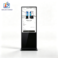 Señalización Digital Vertical con Pantalla Táctil Capacitiva de 49 Pulgadas, Expansión de Tarjeta TF, Decodifica Múltiples Formatos de Video e Imagen