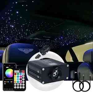 16W LED fibra ottica luce stella soffitto Kit <span class=keywords><strong>auto</strong></span> tetto <span class=keywords><strong>auto</strong></span> scintillante fibra ottica motore starlight headliner kit per <span class=keywords><strong>auto</strong></span> - Product Image 1