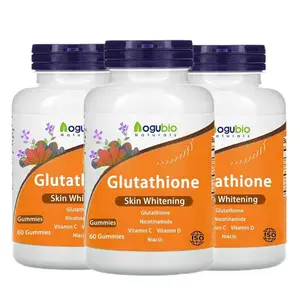 OEM L-Glutathion Gommes Marque Privée 30/60/90 Gommes Blanchiment De La Peau Gommes Vitamine Collagène L-Glutathion Gommes