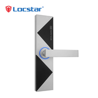 Locstar RFID Hotel Lock System Gestión de software con codificador Tarjeta de emisión Star Hotel Card Cerradura de puerta