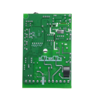 Controlador de Motor Tubular para Persianas Enrollables YET845 100V-220V, Receptor para Puerta de Garaje con Cable y Dos Transmisores