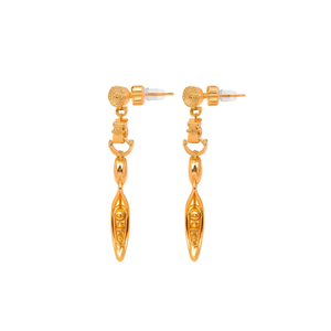 Pendientes de Moda, Acero Inoxidable 316L, Baño de Oro PVD, Joyería Sostenible y Resistente - Product Image 2