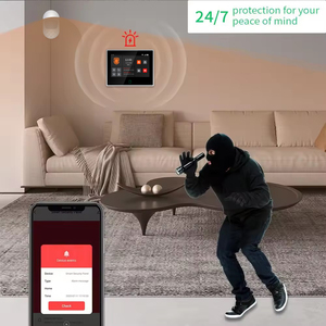 Sistema de Segurança Residencial WolfGuard <span class=keywords><strong>WiFi</strong></span> GSM com Sensores de CO, Gás LPG, Fumaça, Incêndio, Umidade e Temperatura - Product Image 5