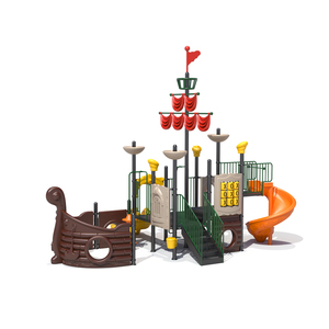 Spirate Ship Series China Outdoor Children Kids Playground Equipment para el departamento escolar de guardería - Product Image 1