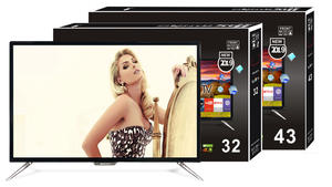 Haina <span class=keywords><strong>Xxxl</strong></span> Sexy Super Big Size Dunne 4K 3D Smart Wifi 32 40 43 Inch Led <span class=keywords><strong>Tv</strong></span> Tetevision - Product Image 6