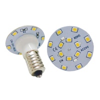 Ampoules LED Cabochon 40mm E10 E14 pour Manèges et Parcs d'Attractions, Lumières Ponctuelles en Plastique AC60V
