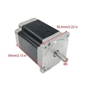 Motore <span class=keywords><strong>Stepper</strong></span> Ibrido Bipolare a 2 Fasi <span class=keywords><strong>Nema</strong></span> <span class=keywords><strong>23</strong></span> ad Alta Coppia Economico per CNC 1.8-1.0 N.m 4 Fili HEM-23D4412-10 Marca HEMM - Product Image 1