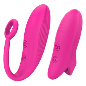 S-hande阴蒂乳头阴道振动器性用品成人性玩具远程无线爱情振动器女性性玩具