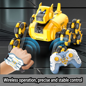 <span class=keywords><strong>Control</strong></span> remoto 360 grados deriva rotación truco música luz mecánica <span class=keywords><strong>Robot</strong></span> perro Spray <span class=keywords><strong>Control</strong></span> RC Animal juguete con 3 colores - Product Image 5